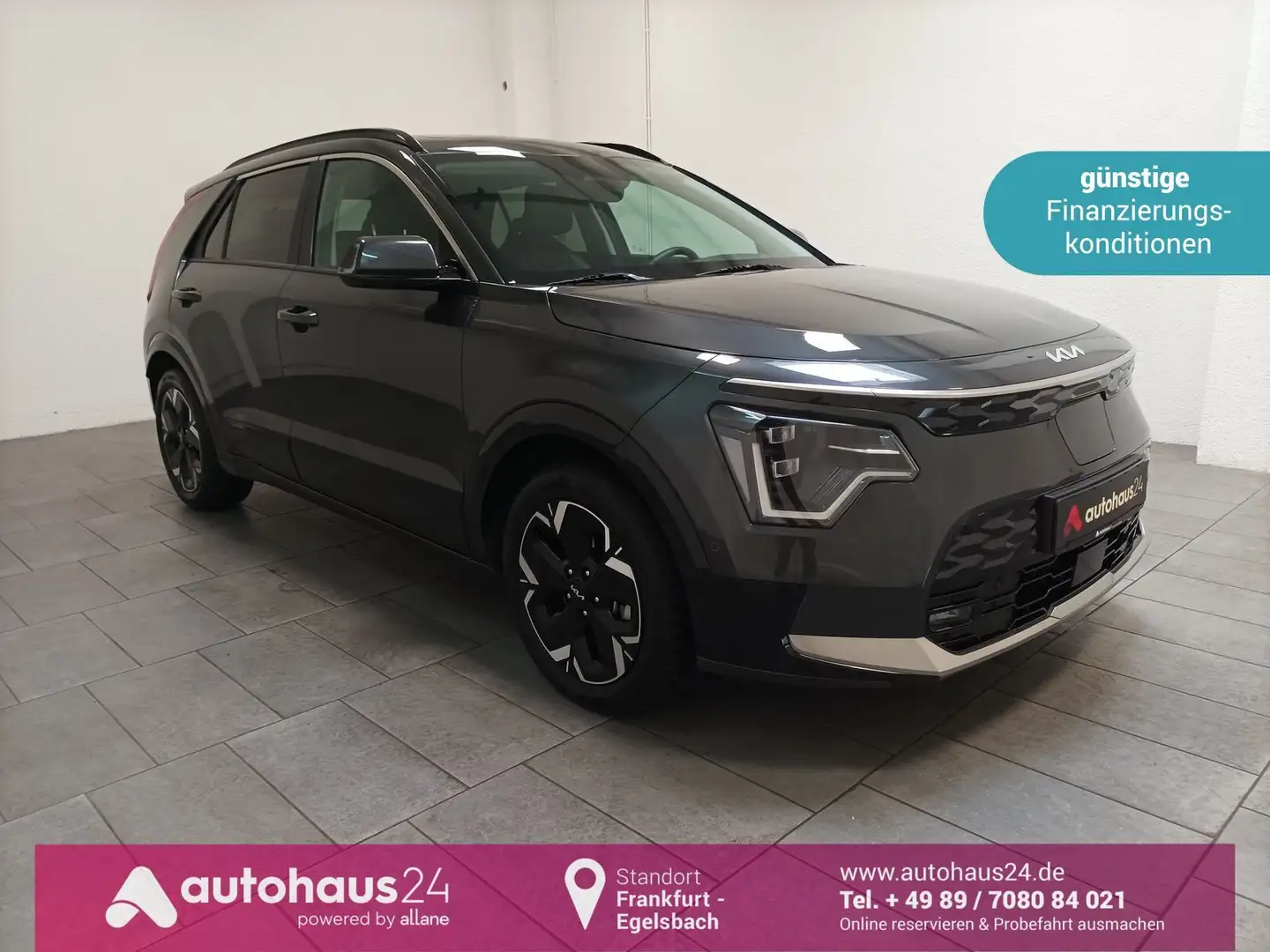 Kia e-Niro Inspiration Navi|LED|CAM|Relax Grau - 1