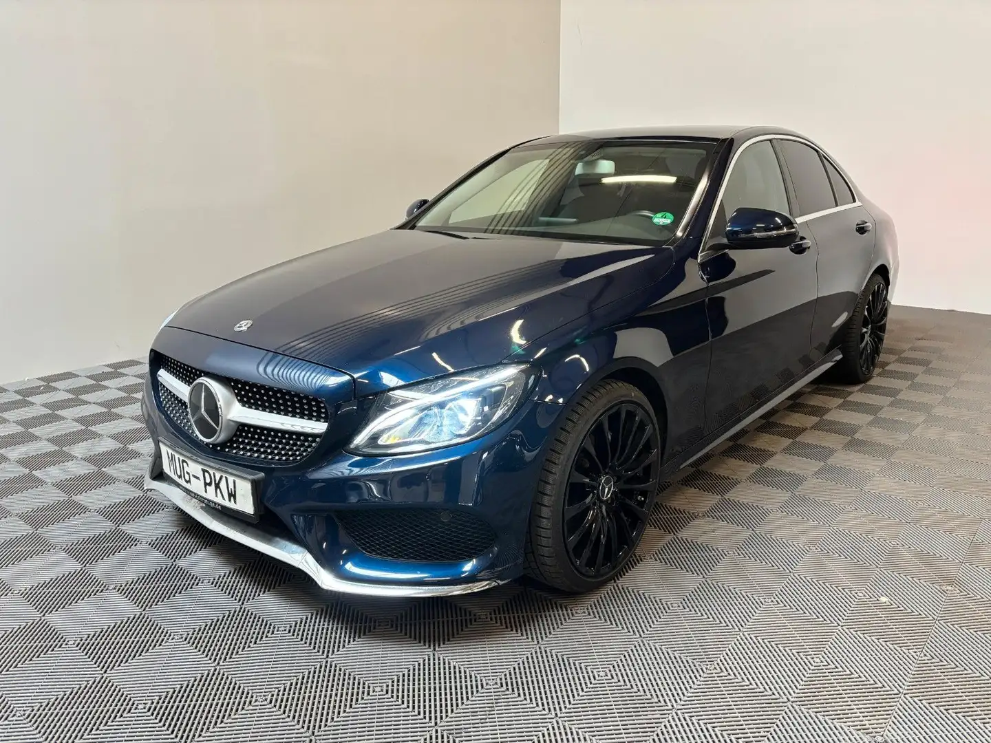 Mercedes-Benz C 200 Lim. *AMG-ACC-LED-Leder* Blau - 1