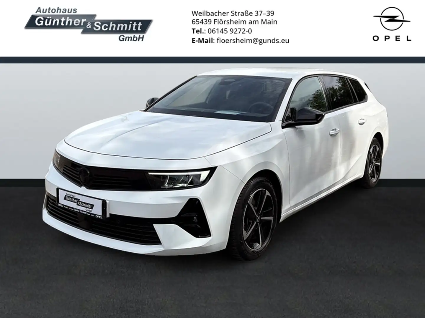 Opel Astra L Sports Tourer 1.2 GS LED SHZ NAVI Blanc - 1