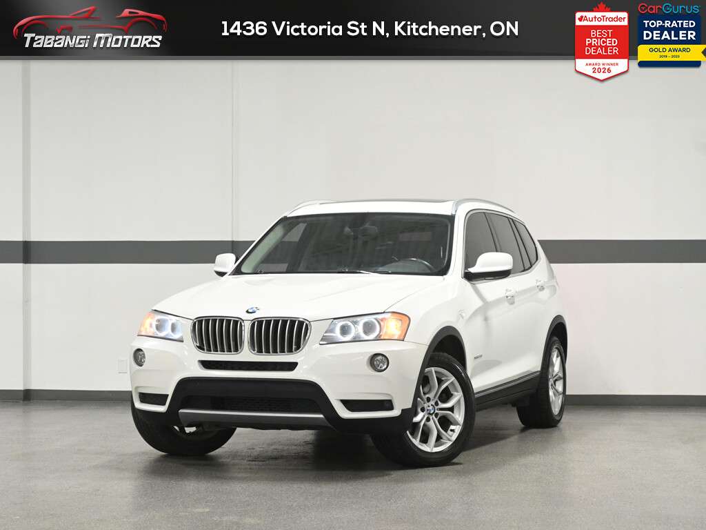 2014 BMW X3 XDrive28i No Accident Leather Panoramic Roof Heat