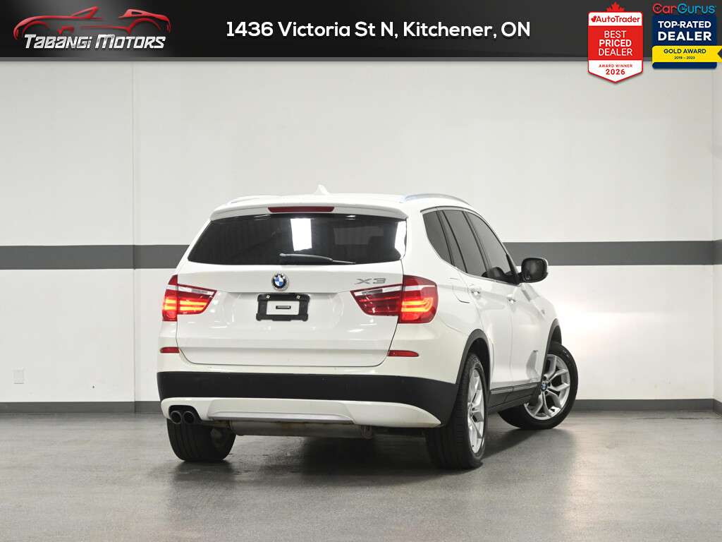 2014 BMW X3 XDrive28i No Accident Leather Panoramic Roof Heat