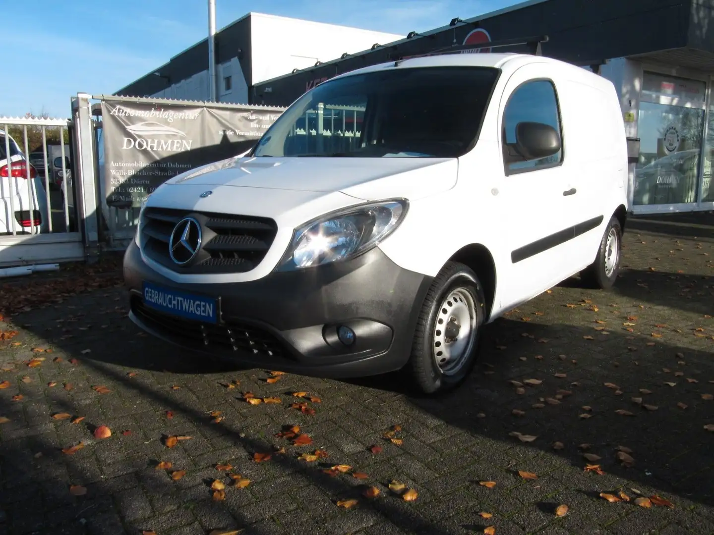 Mercedes-Benz Citan Kasten 108 CDI lang,66150km,Tüv neu,Ahk. Weiß - 1