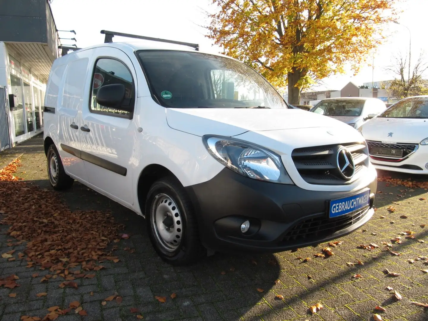 Mercedes-Benz Citan Kasten 108 CDI lang,66150km,Tüv neu,Ahk. Weiß - 2