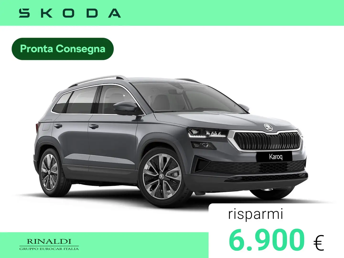 Skoda Karoq 1.5 tsi style dsg Grigio - 1