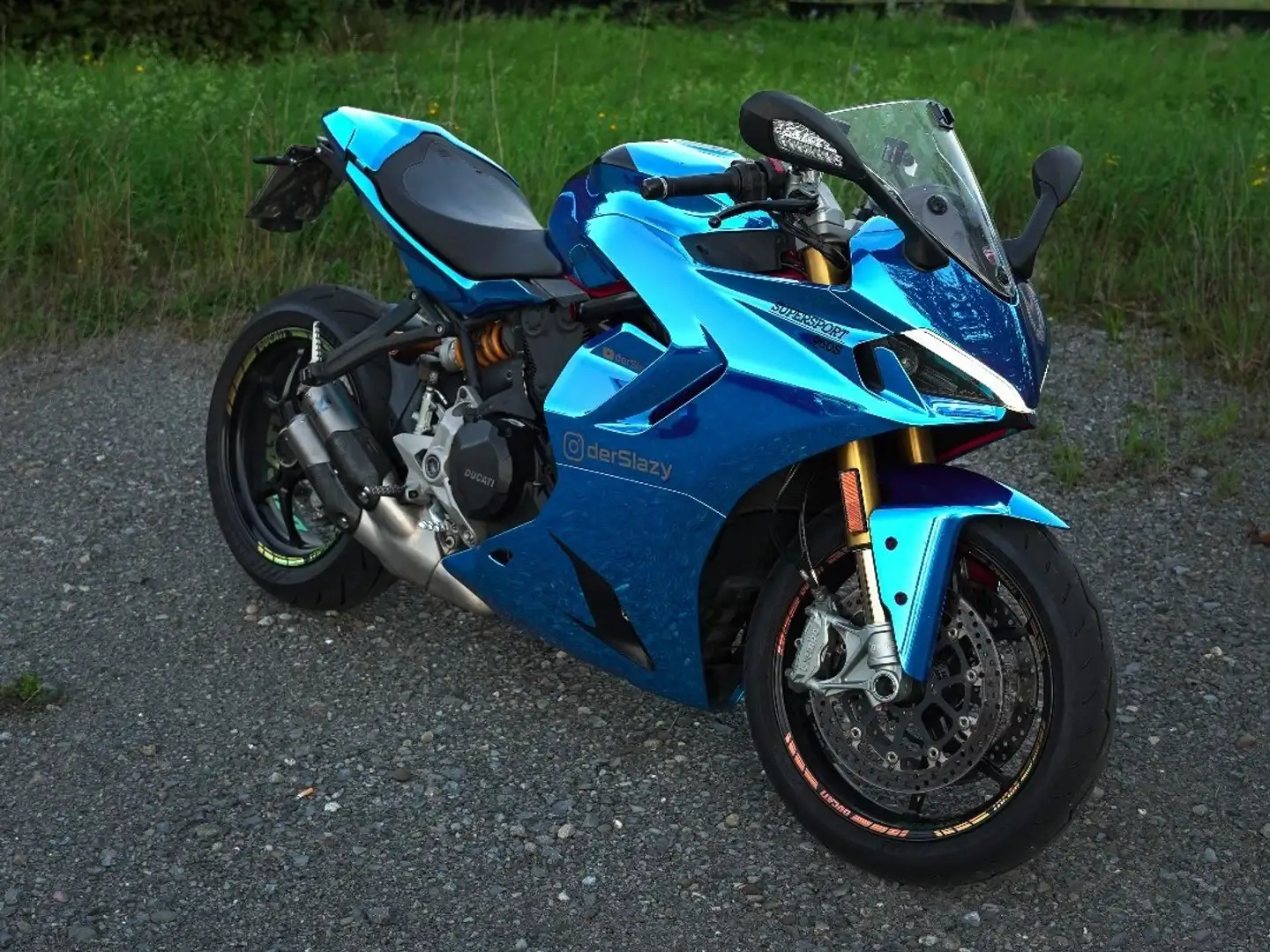 Ducati SuperSport 950S 1of1 Chrom Blue Blau - 2