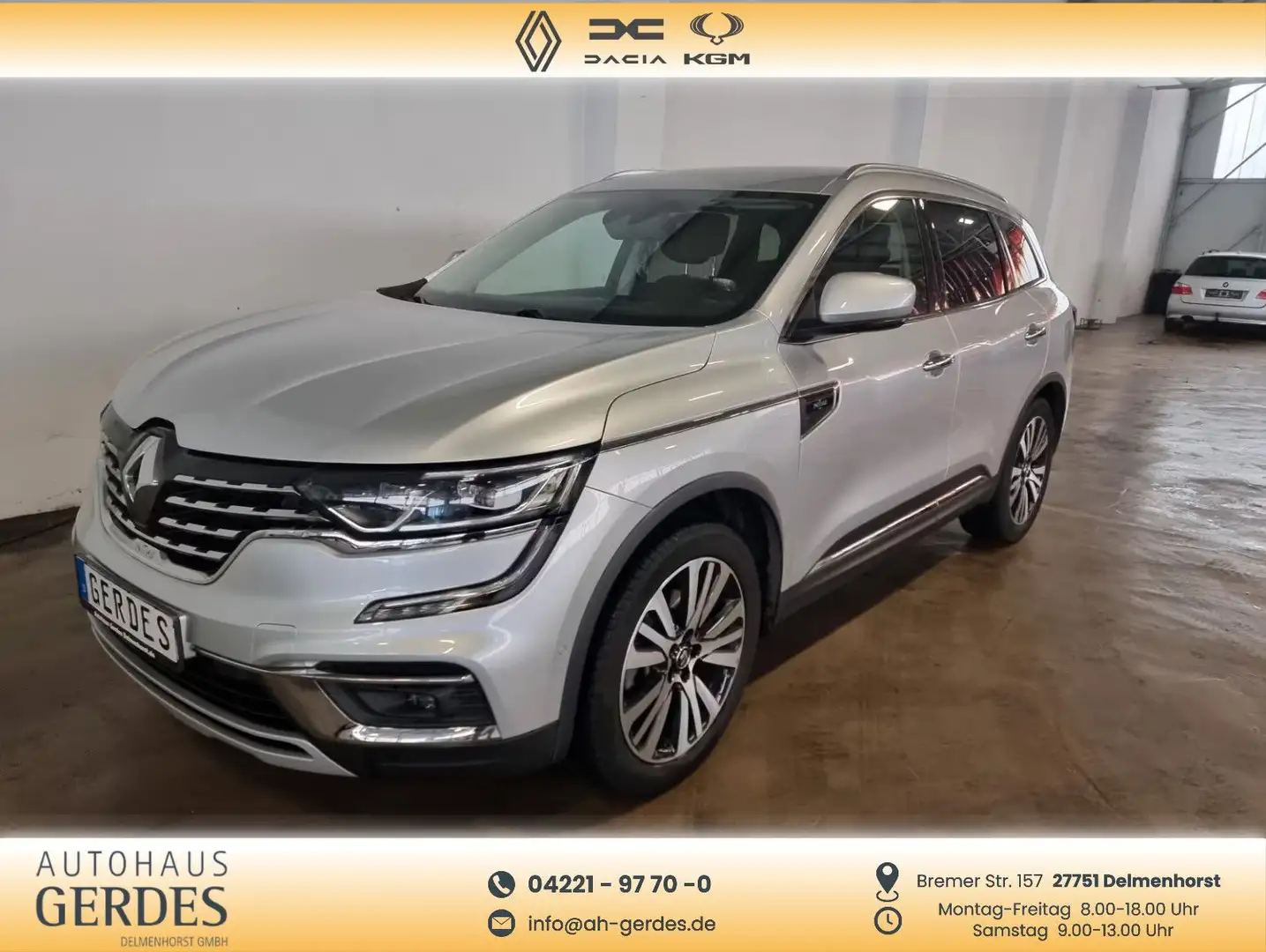 Renault Koleos Initiale Paris 1.7 dCi 175 Silber - 1