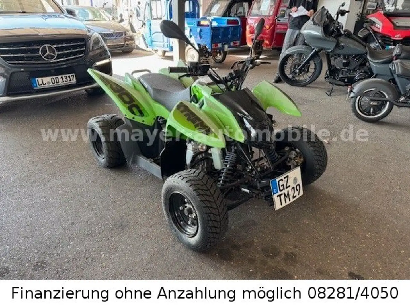 AGM Xtreme SM Supermoto 300*LOF*AKTION* Zelená - 1