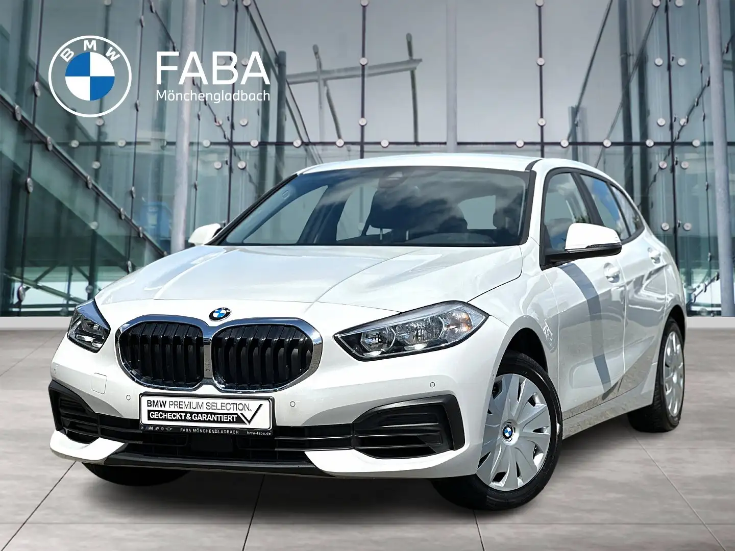 BMW 116 i Hatch DAB WLAN RFK Parkassistent Klimaaut. Weiß - 1