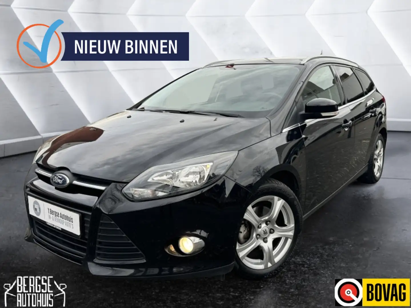 Ford Focus Wagon 1.0 EcoB. Titanium 125PK NAVI BLUETOOTH Noir - 1
