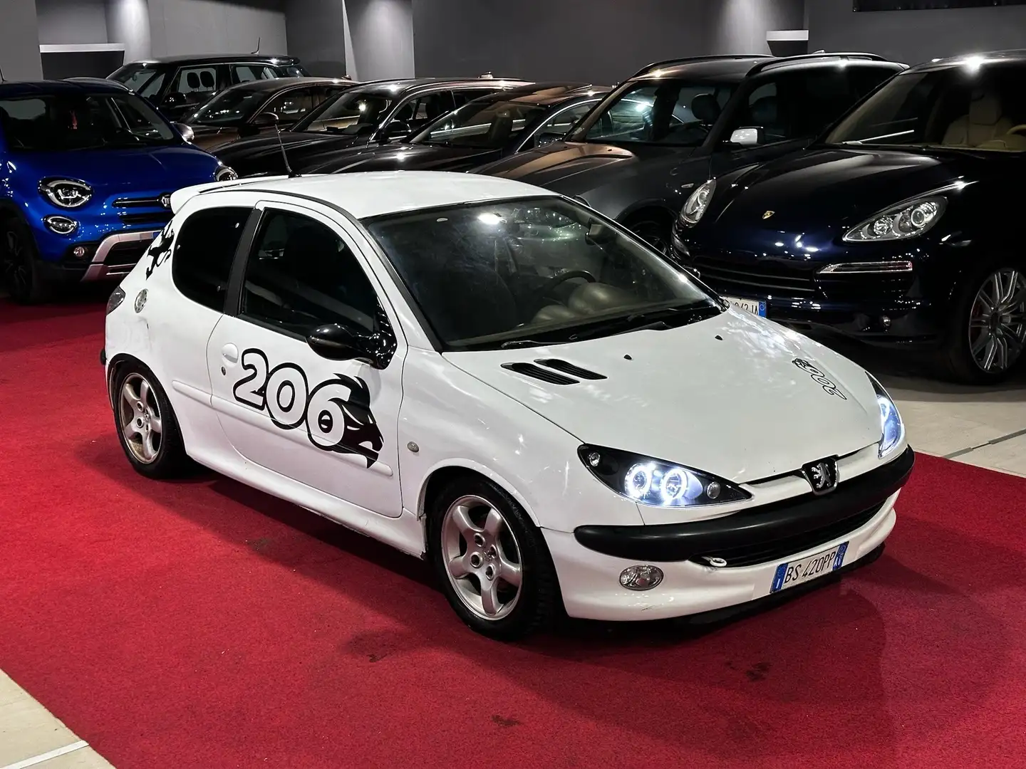 Peugeot 206 206 3p 1.6 16v XS Weiß - 1