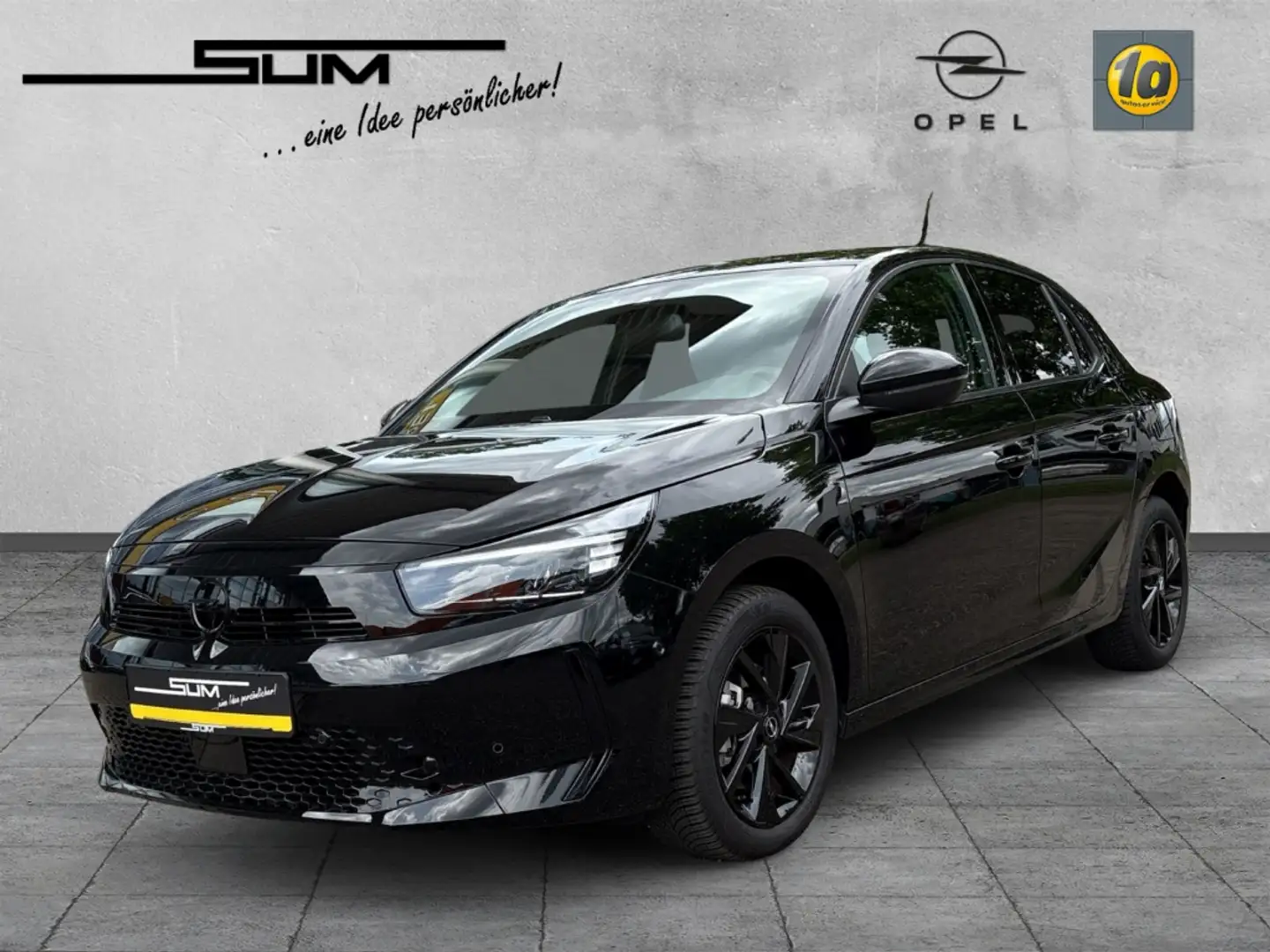 Opel Corsa GS-Line Navi Kamera SHZ LED Apple CarPlay KlimaA L Noir - 1