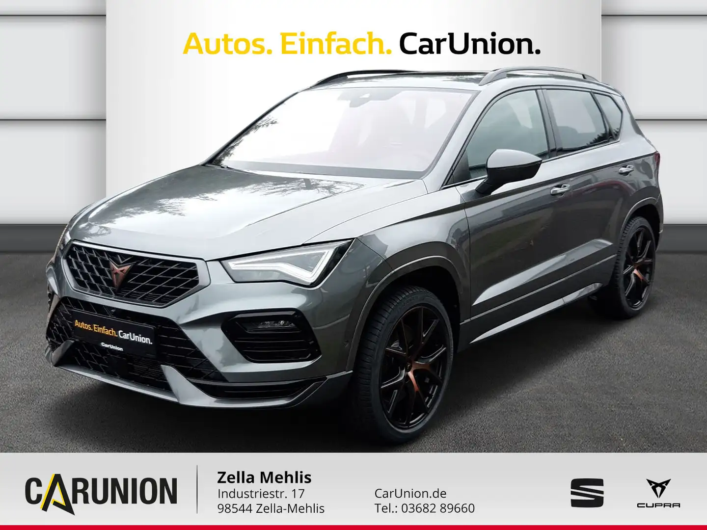 CUPRA Ateca 2.0 TSI 221kW 300PS 7-Gang DSG 4Drive Gris - 1