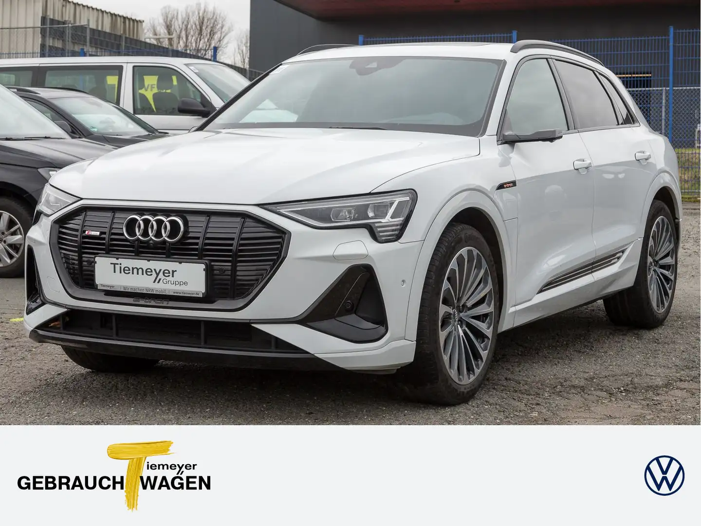 Audi e-tron 50 Q S LINE LEDER PANO LM21 LED Weiß - 1
