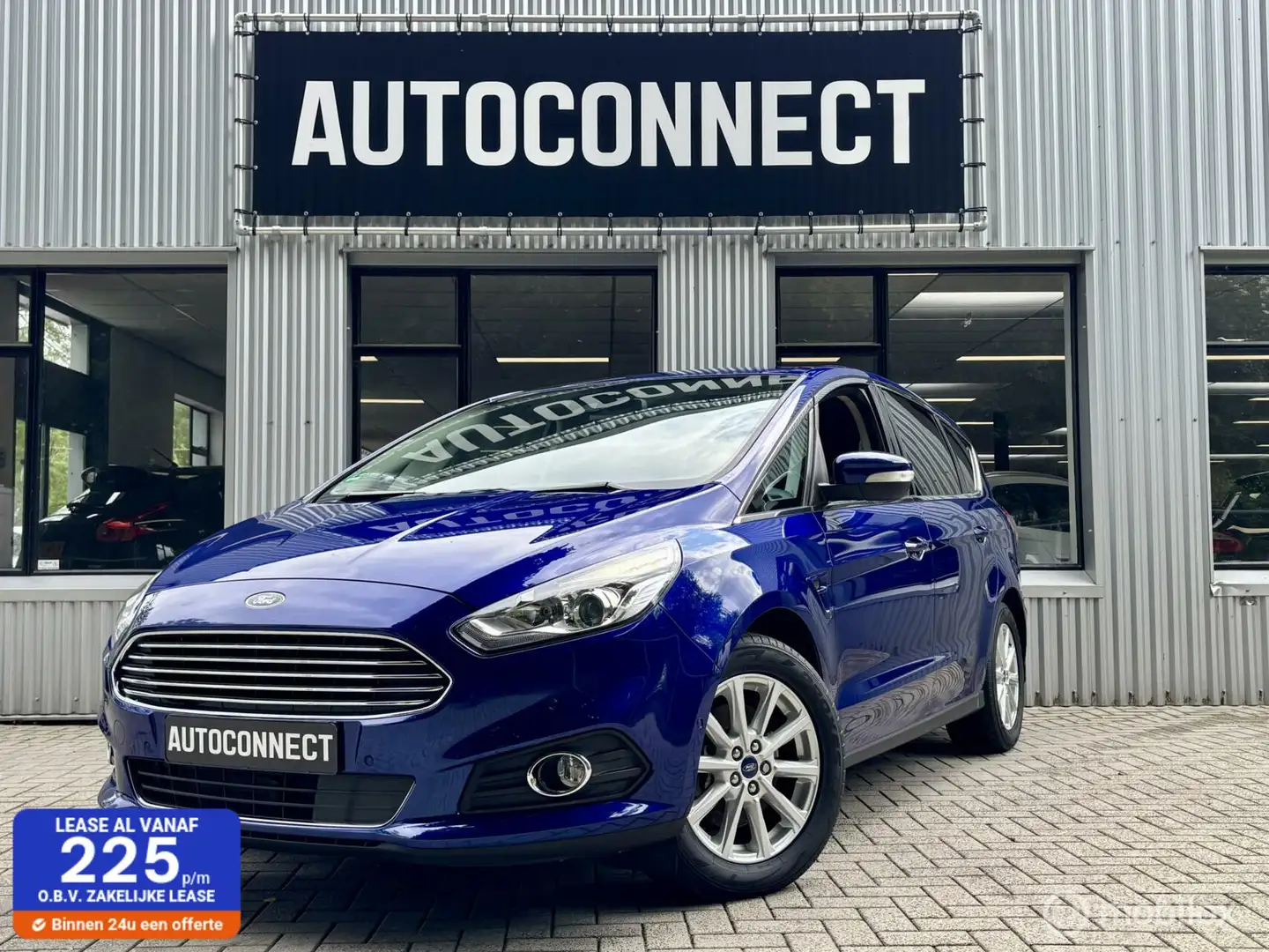 Ford S-Max 1.5 Titanium. NAVI, CRUISE, CLIMA, STOELVERWARMING Niebieski - 1
