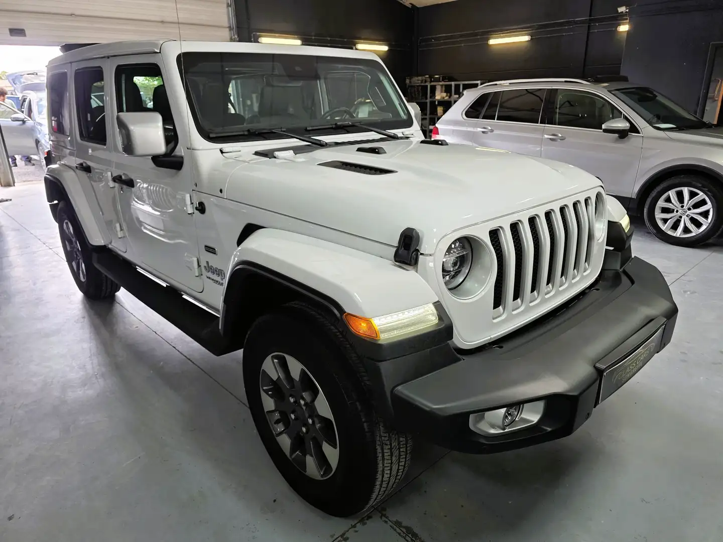 Jeep Wrangler 2.2 CRDI OVERLAND UNLIMITED AUTO NAVI CAM FULL 6d Blanc - 1