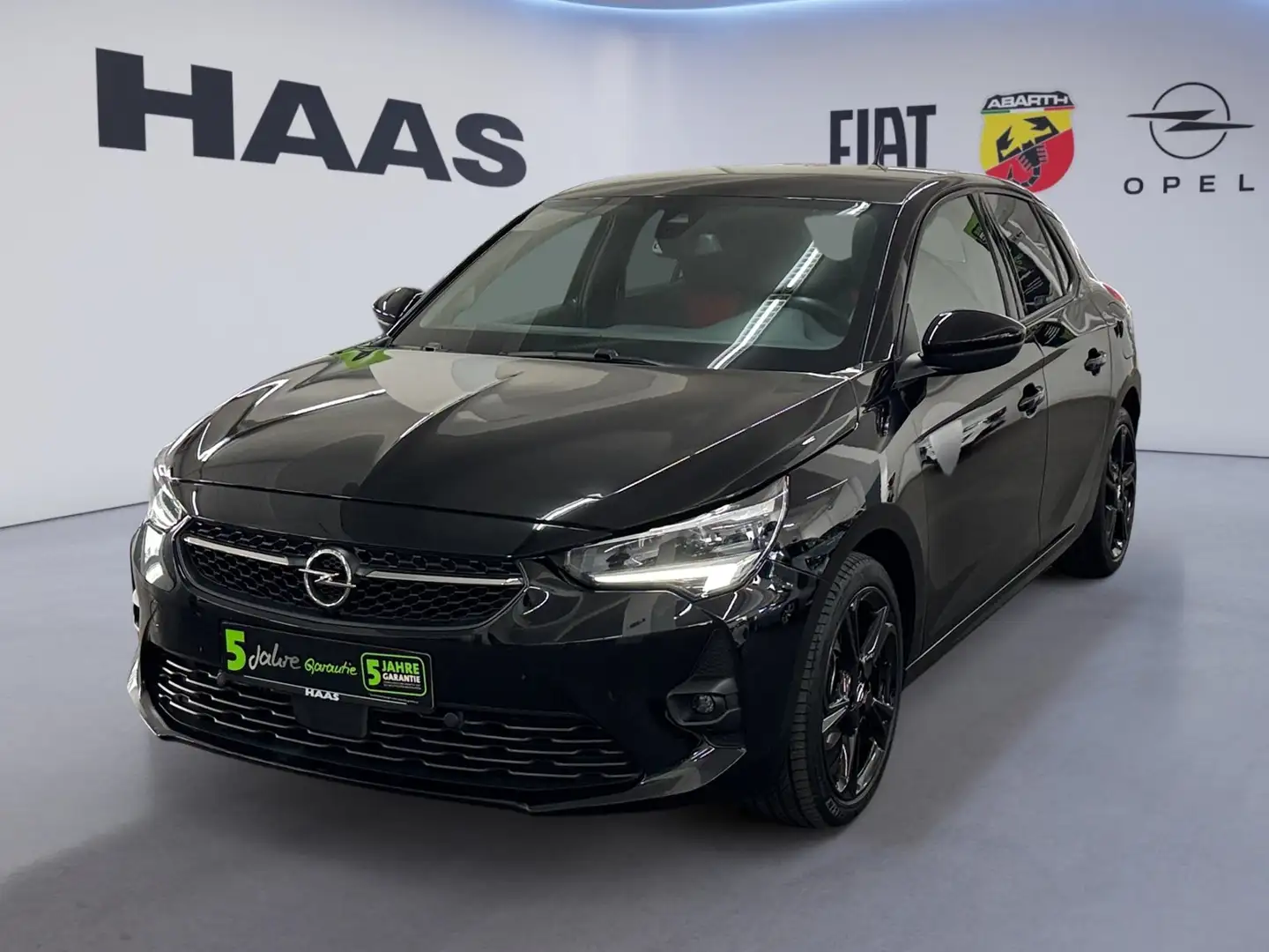 Opel Corsa F 1.2 Turbo Automatik ,LED, Kamera Zwart - 2