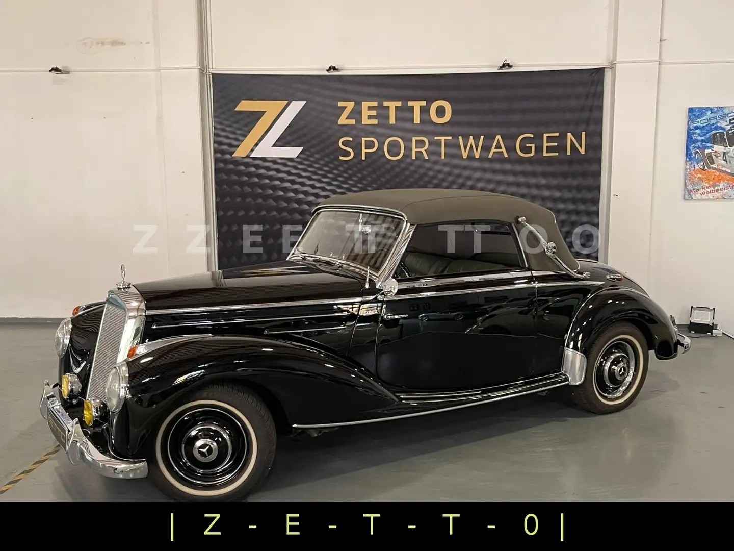 Mercedes-Benz 220 A CABRIOLET | "WERTGUTACHTEN 1 - " | Schwarz - 2
