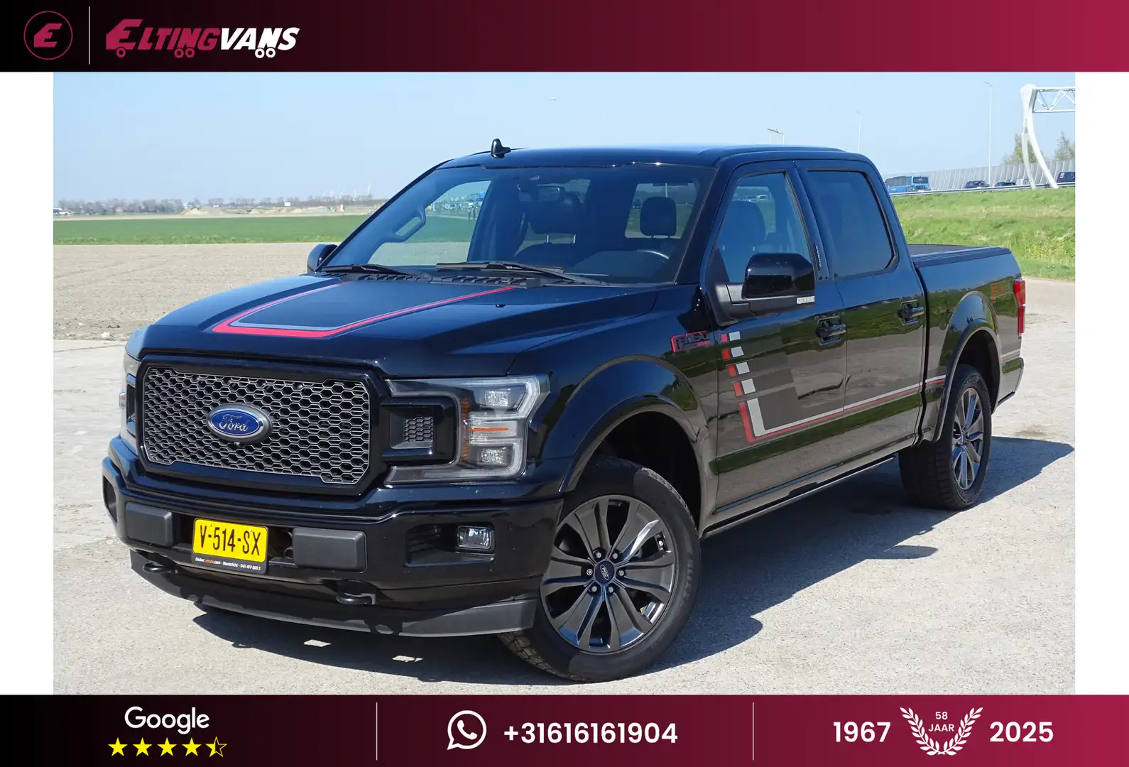 Ford F 150 Lariat 5.0 V8 Supercrew Zwart - 1