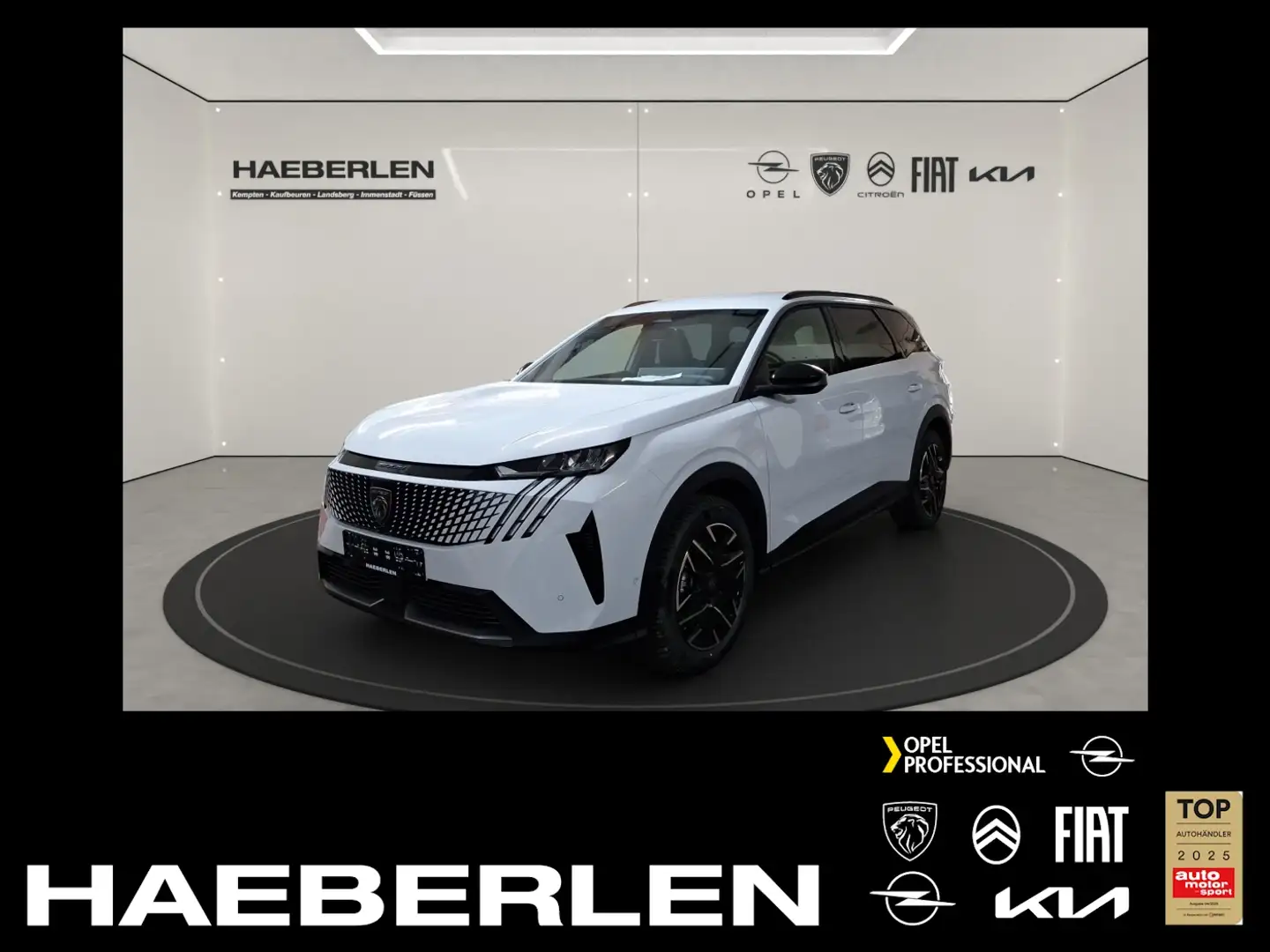 Peugeot 5008 Allure SOFORT VERFÜGBAR NAVI | 360° KAMERA bijela - 1