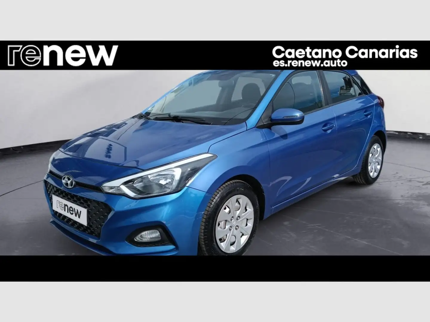 Hyundai i20 1.2 MPI Essence LE Azul - 1