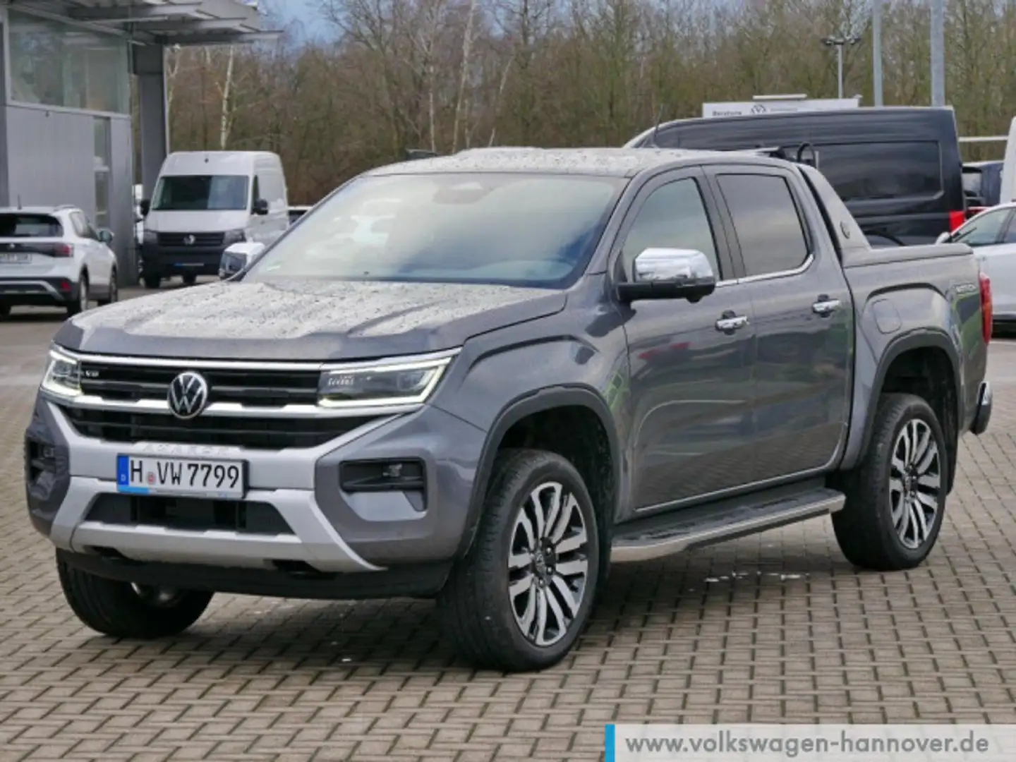 Volkswagen Amarok Aventura DC 3.0 TDI AHK Navi Grau - 1