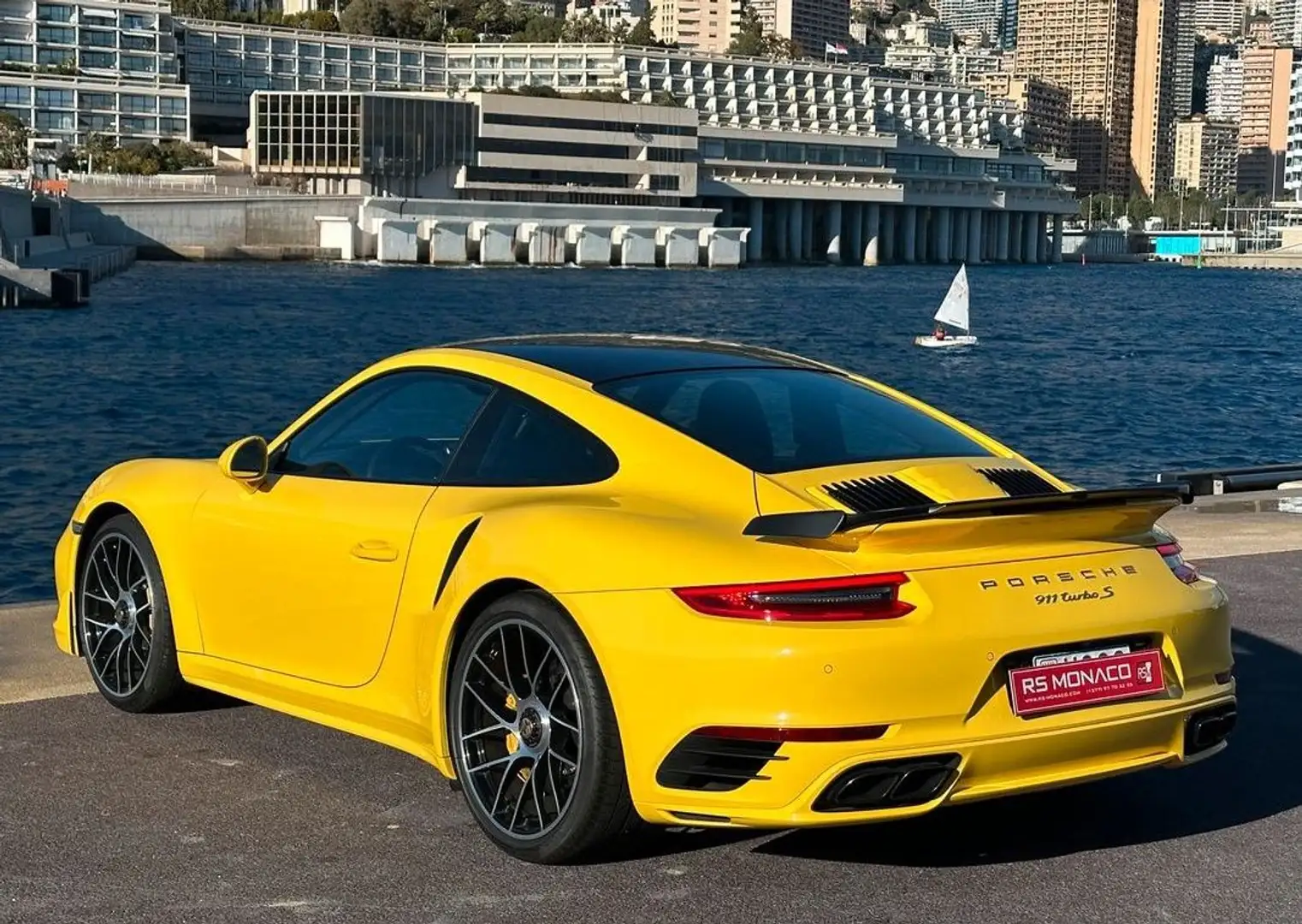 Porsche 991 (991) (2) 3.8 580 turbo s Gelb - 2