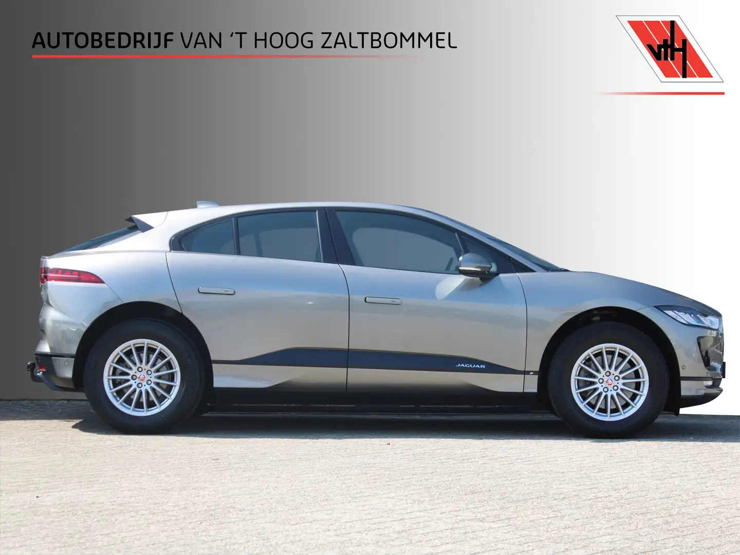 Jaguar I-Pace EV400 S 90 kWh PANORAMADAK LEDER MERIDIAN TREKHAAK Gris - 1