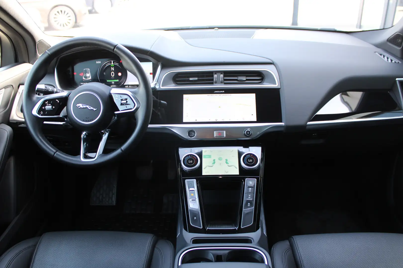 Jaguar I-Pace EV400 S 90 kWh PANORAMADAK LEDER MERIDIAN TREKHAAK Gris - 2