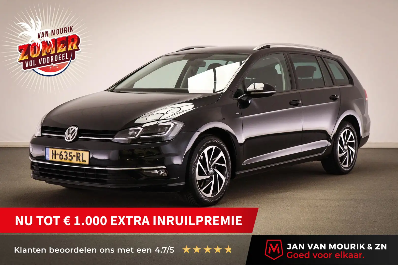 Volkswagen Golf Variant 1.0 TSI Join | CLIMA | STOELVERWARMING | NAVIGATIE Zwart - 1