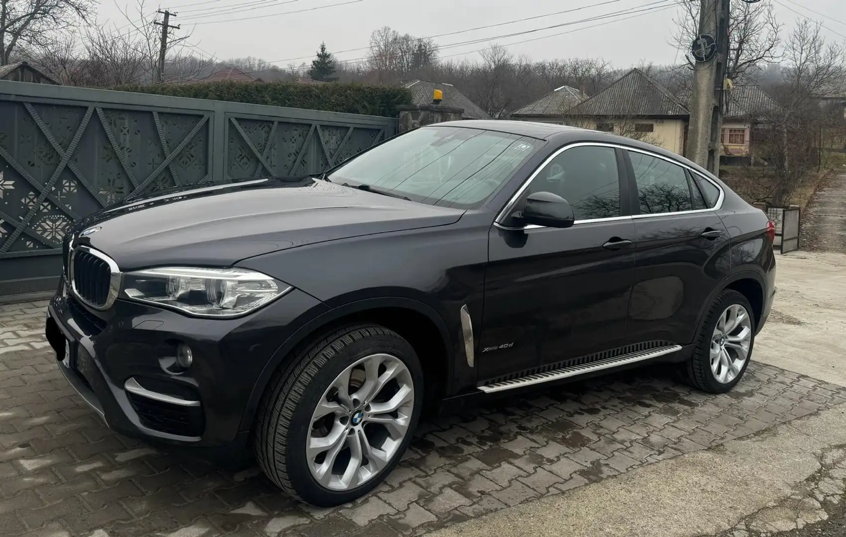 BMW X6 X6 xDrive40d 313 ch Lounge Plus A Noir - 2