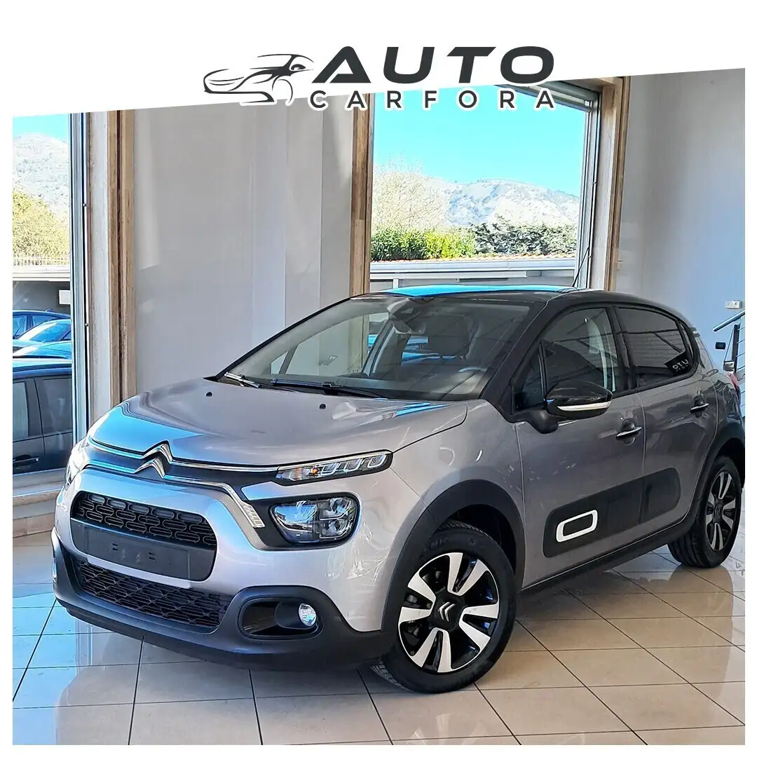 Citroen C3 Citroen C3 BlueHDi 100 S&S Shine Pack con sensori Grigio - 1