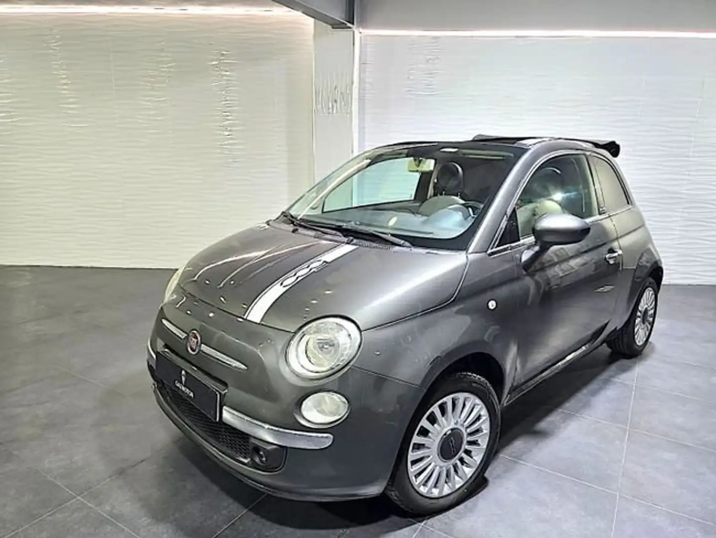 Fiat 500 GQ 1.2 8v 69CV EU6 Silber - 1