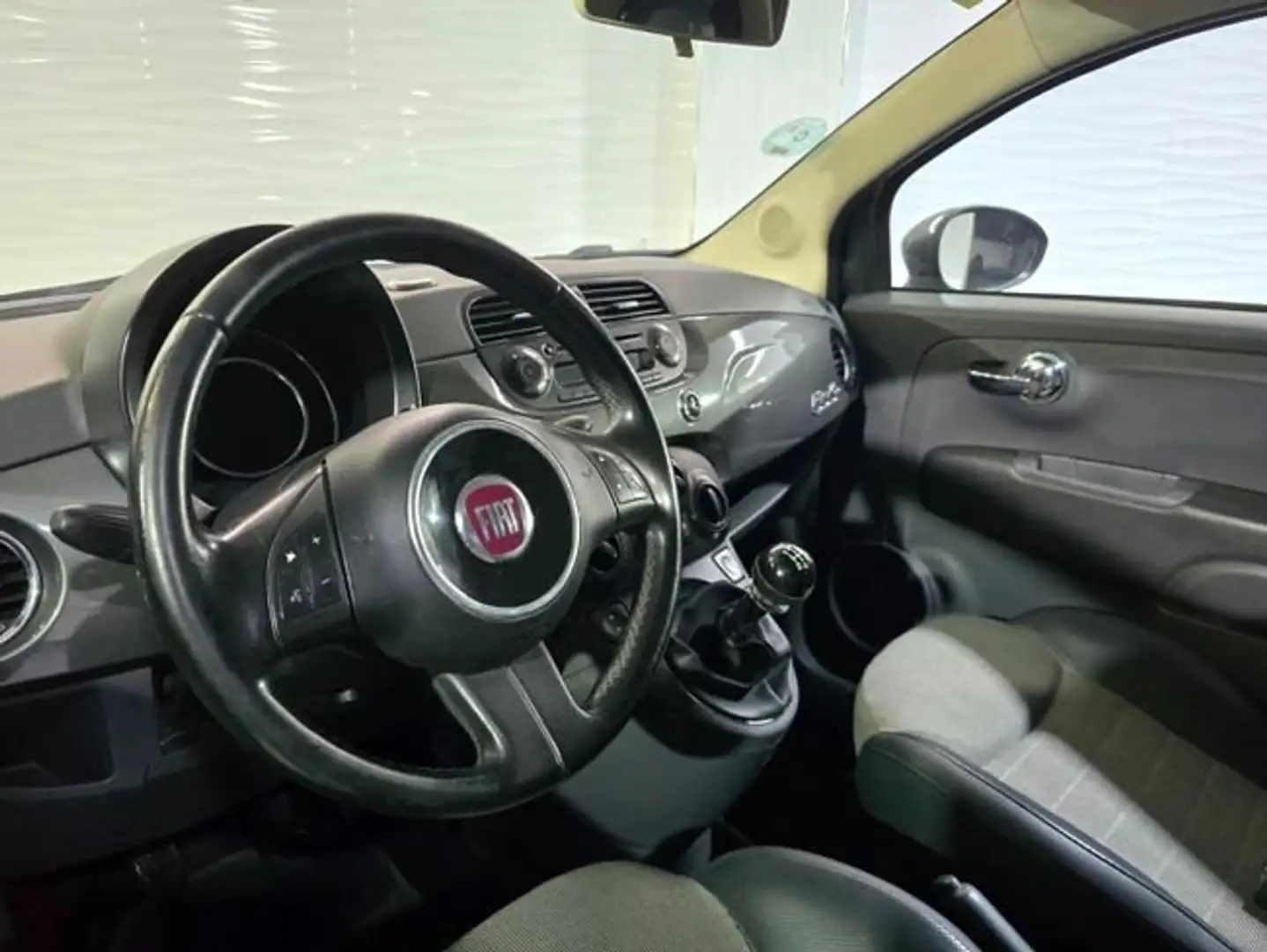 Fiat 500 GQ 1.2 8v 69CV EU6 Silber - 2