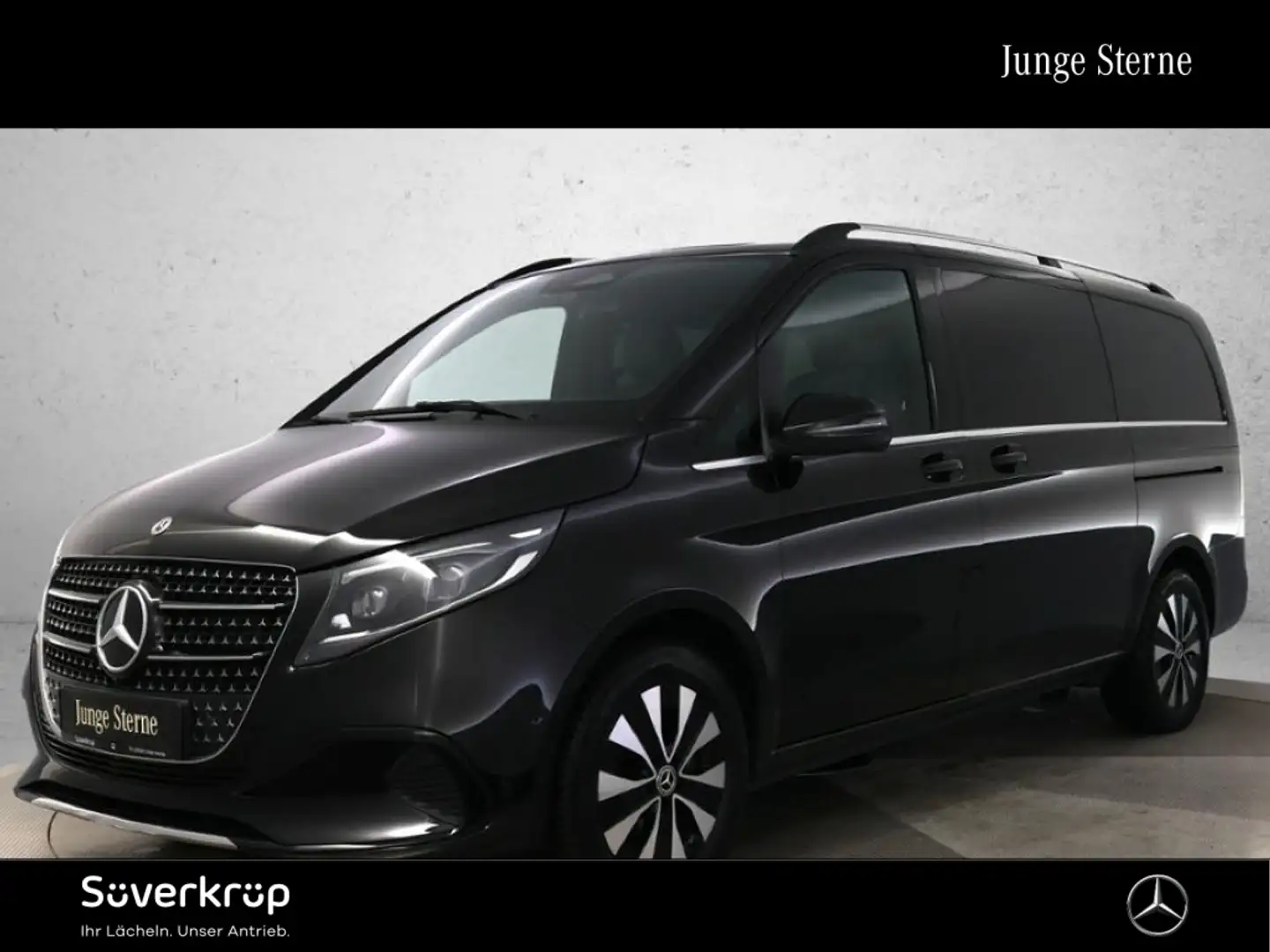 Mercedes-Benz V 300 Avantgarde XL DISTRO/AHK/STANDH/KLIMAAUT/LEDER/7 S Noir - 2