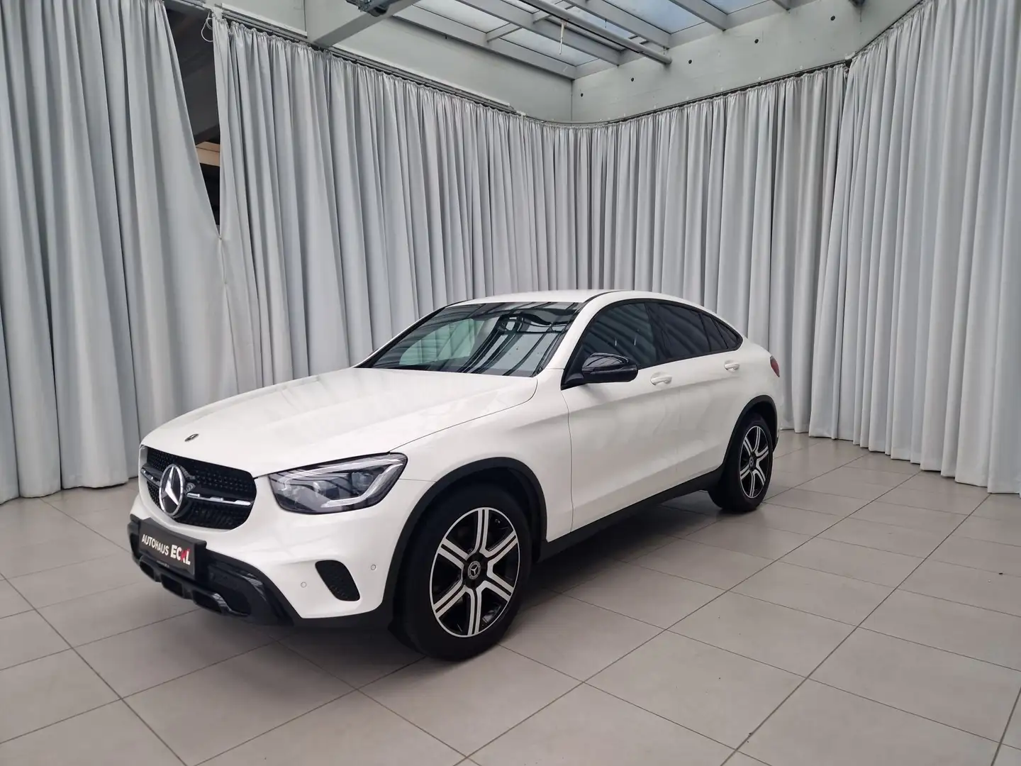 Mercedes-Benz GLC 200 d 4MATIC Coupé Weiß - 2