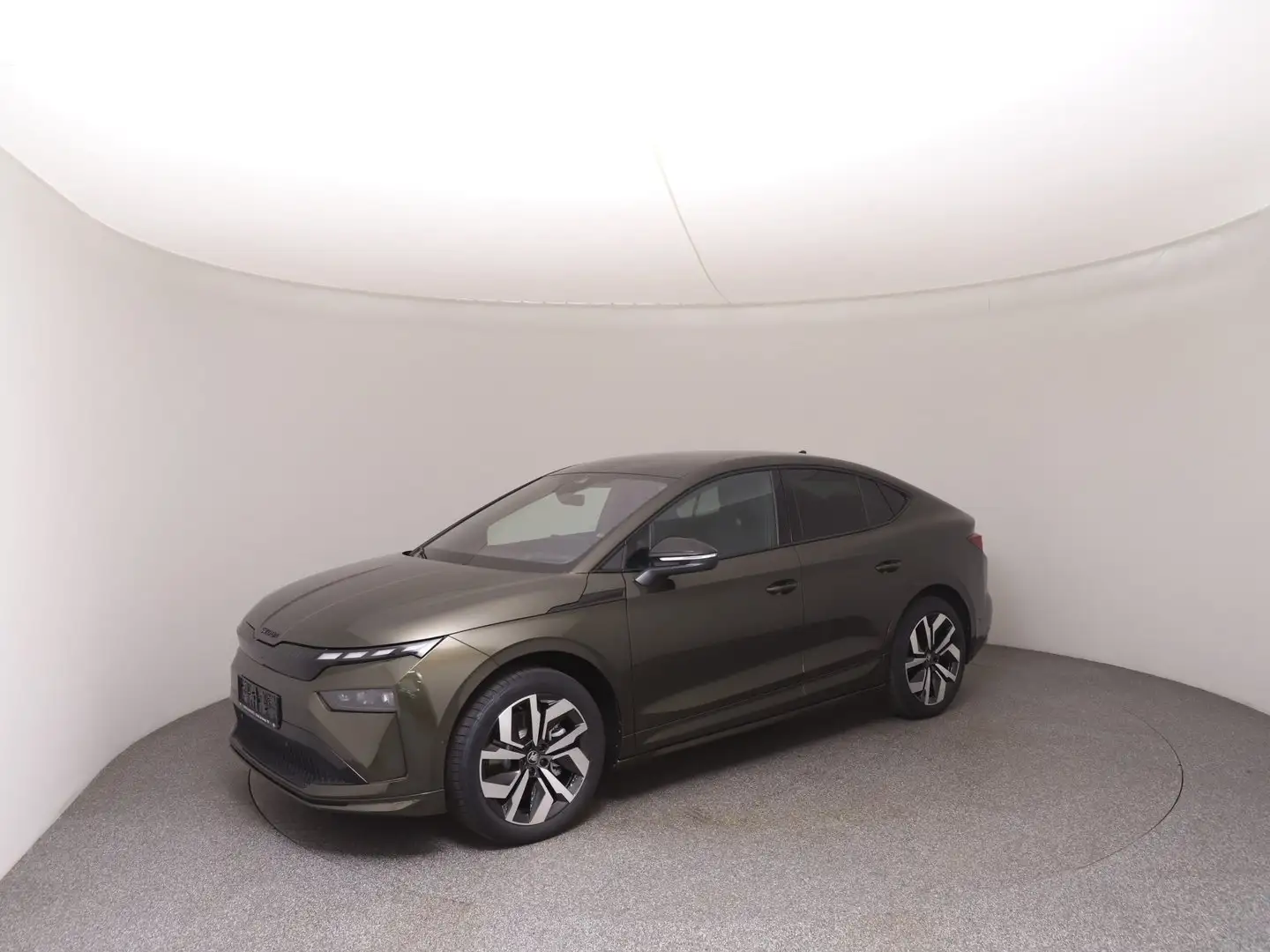 Skoda Enyaq Coupé Sportline 85 Grün - 1