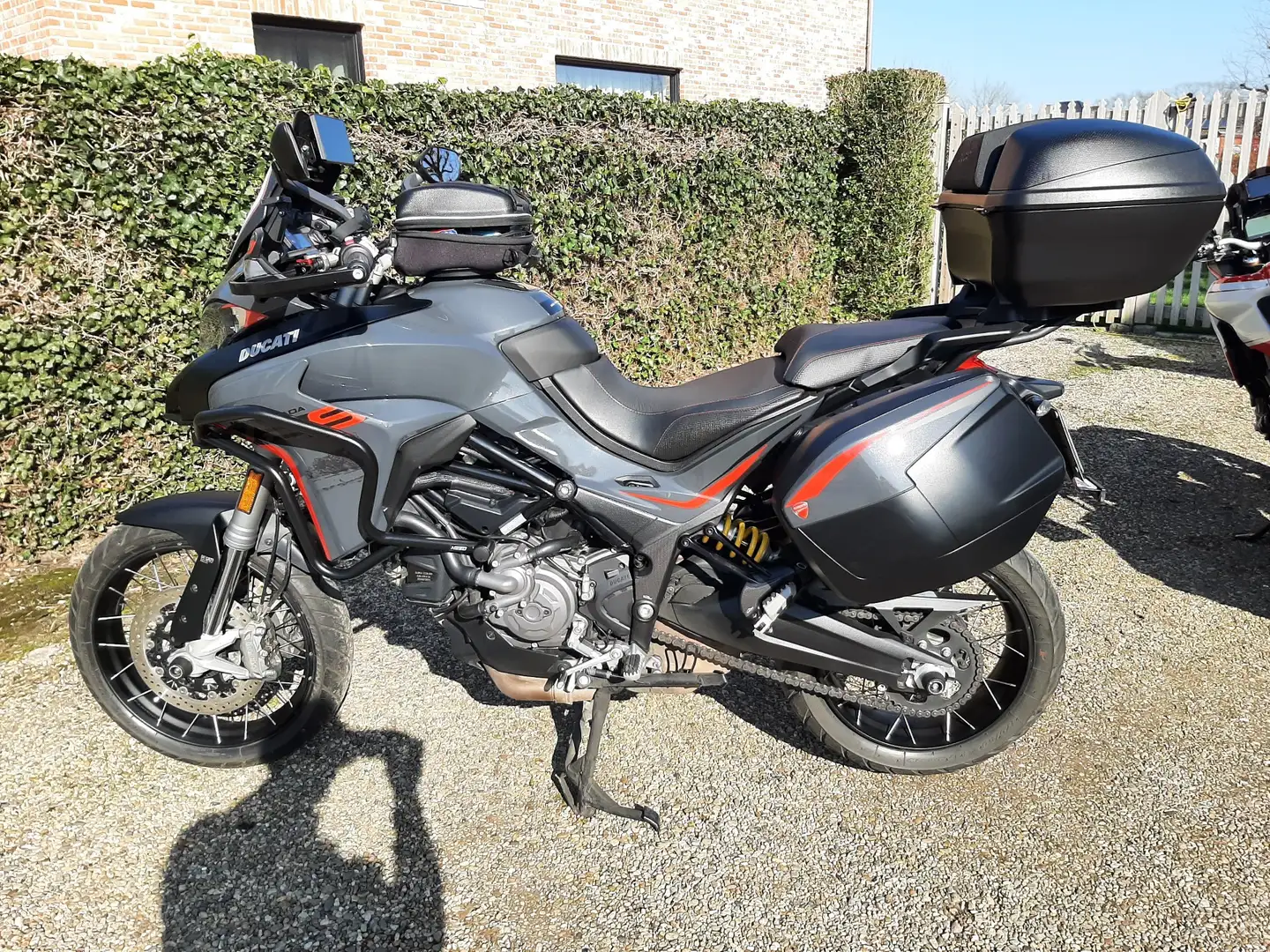 Ducati Multistrada 950 V2s Travel Full Option Spaakwielen Grijs - 1