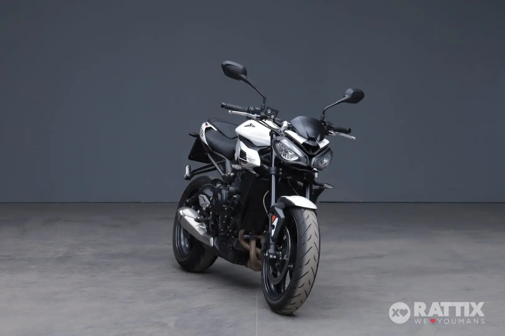 Triumph Street Triple R R my23 Bianco - 1