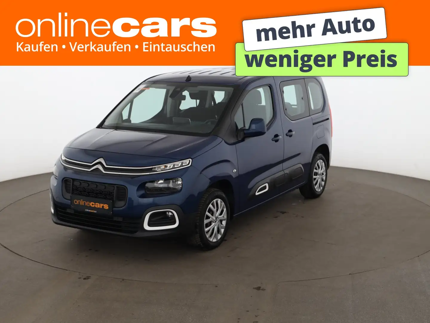 Citroen Berlingo 1.2 PureTech 130 Feel M Aut NAVI R-CAM Blau - 1