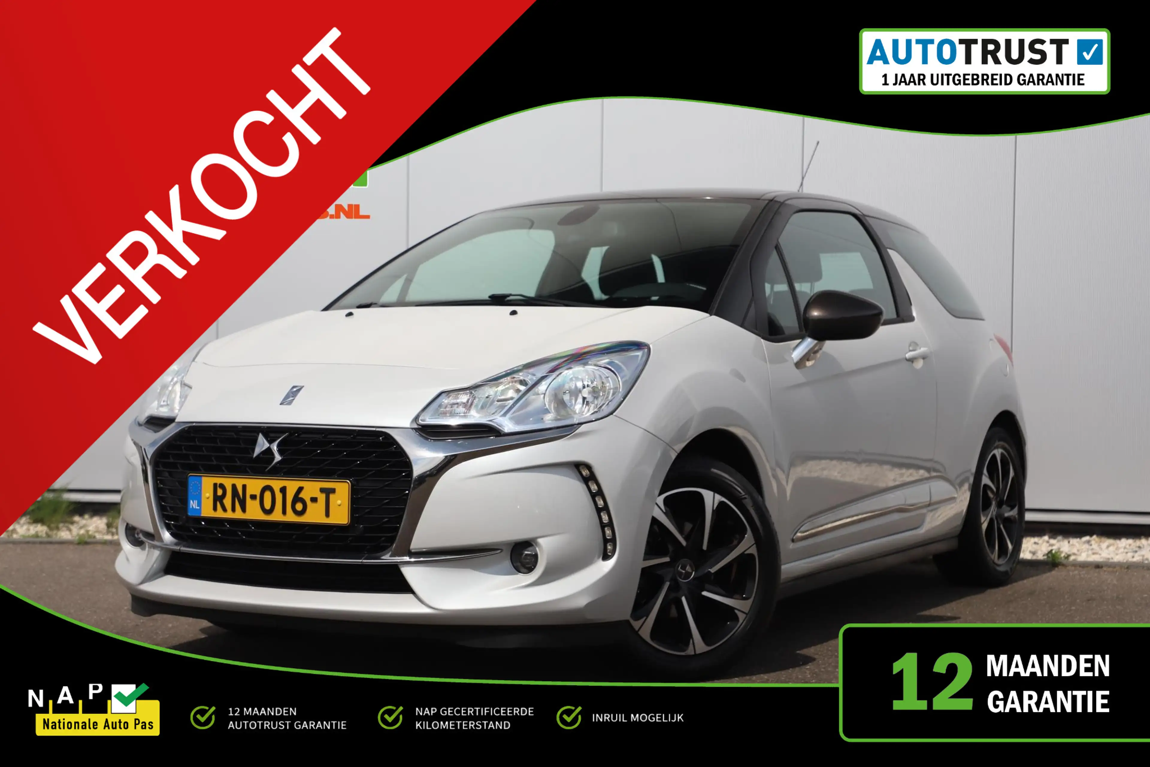 DS Automobiles DS 3 1.2 PureTech Business 130PK Navigatie Bluetooth Cl