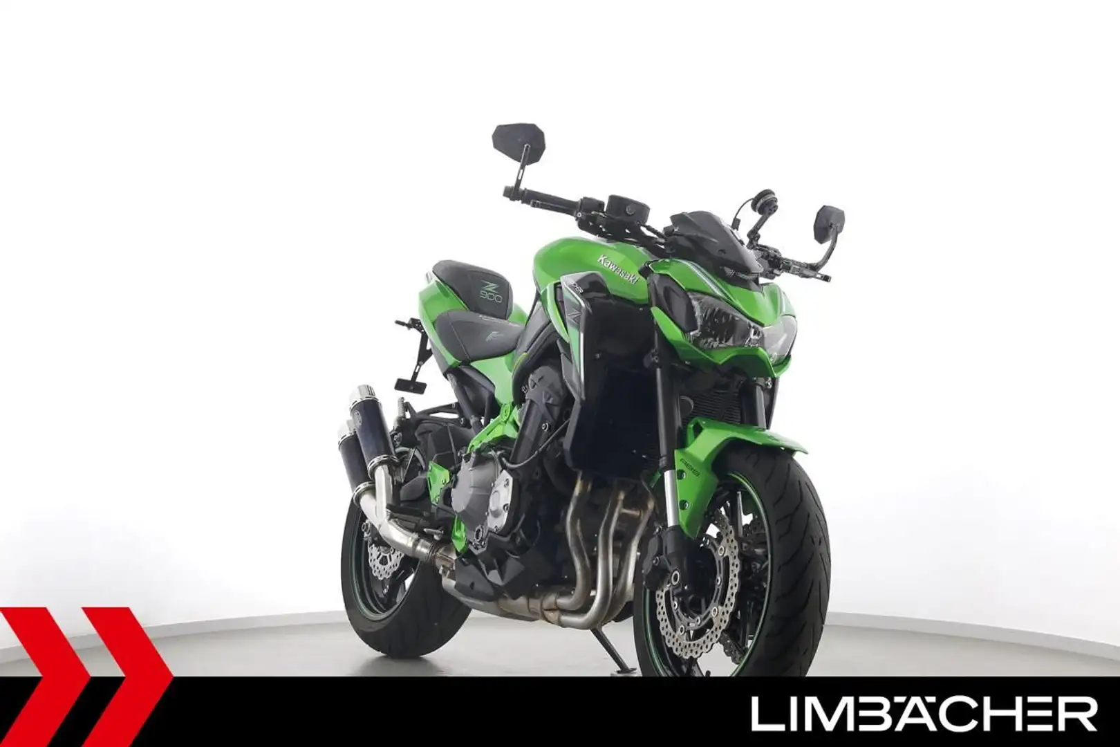 Kawasaki Z 900 Shark-Auspuff Grün - 2