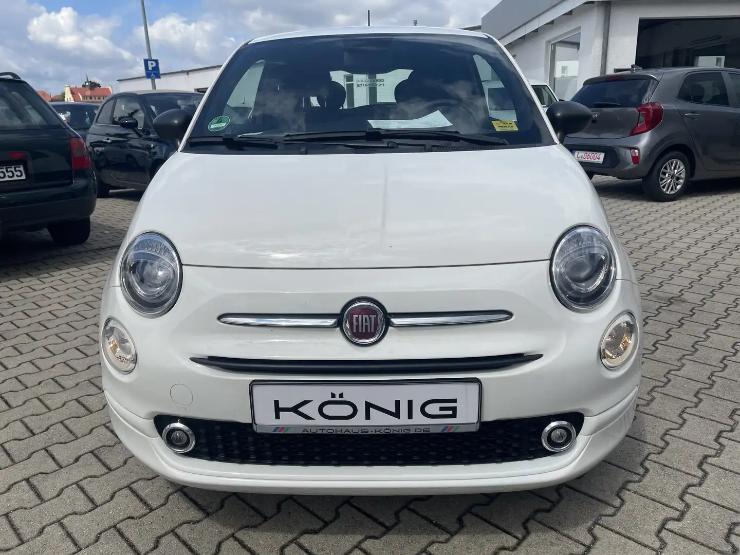 Fiat 500 1.0 Klima*Carplay*Einparkhilfe Weiß - 2
