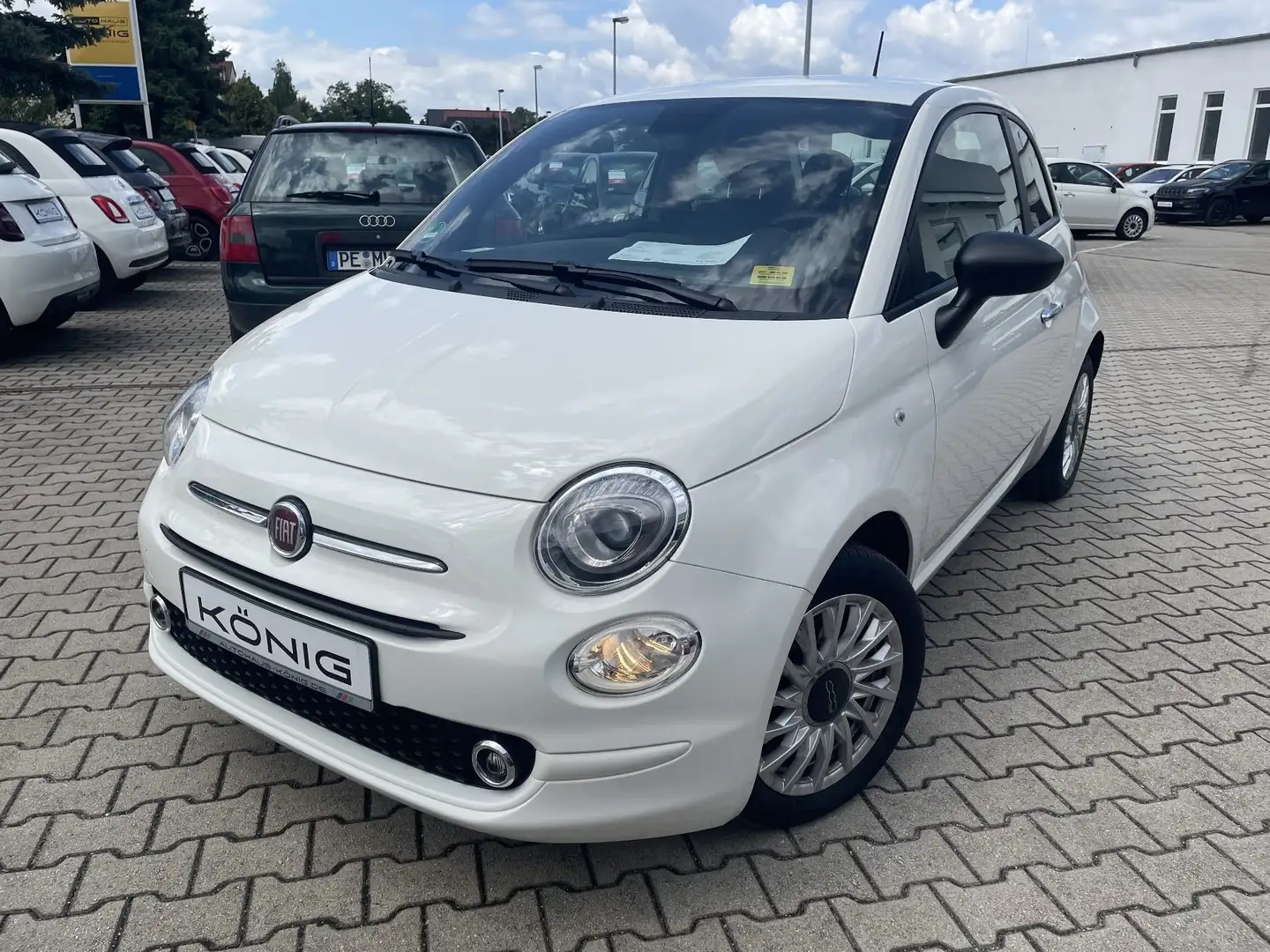 Fiat 500 1.0 Klima*Carplay*Einparkhilfe Weiß - 1