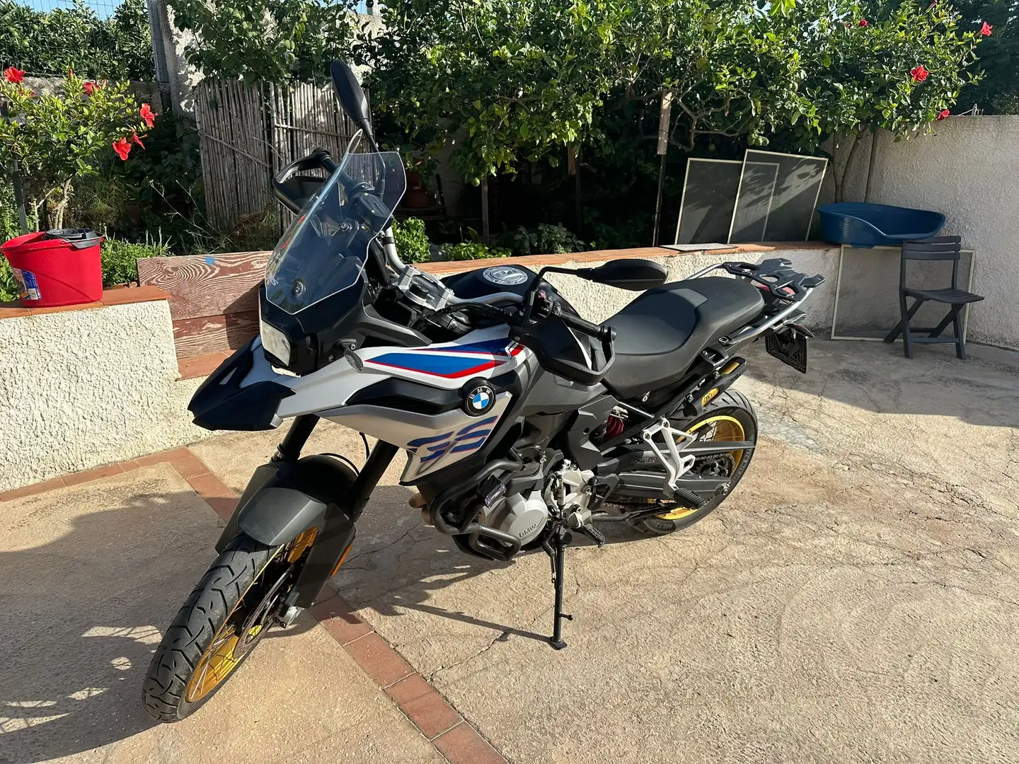 BMW F 850 GS Bleu - 2