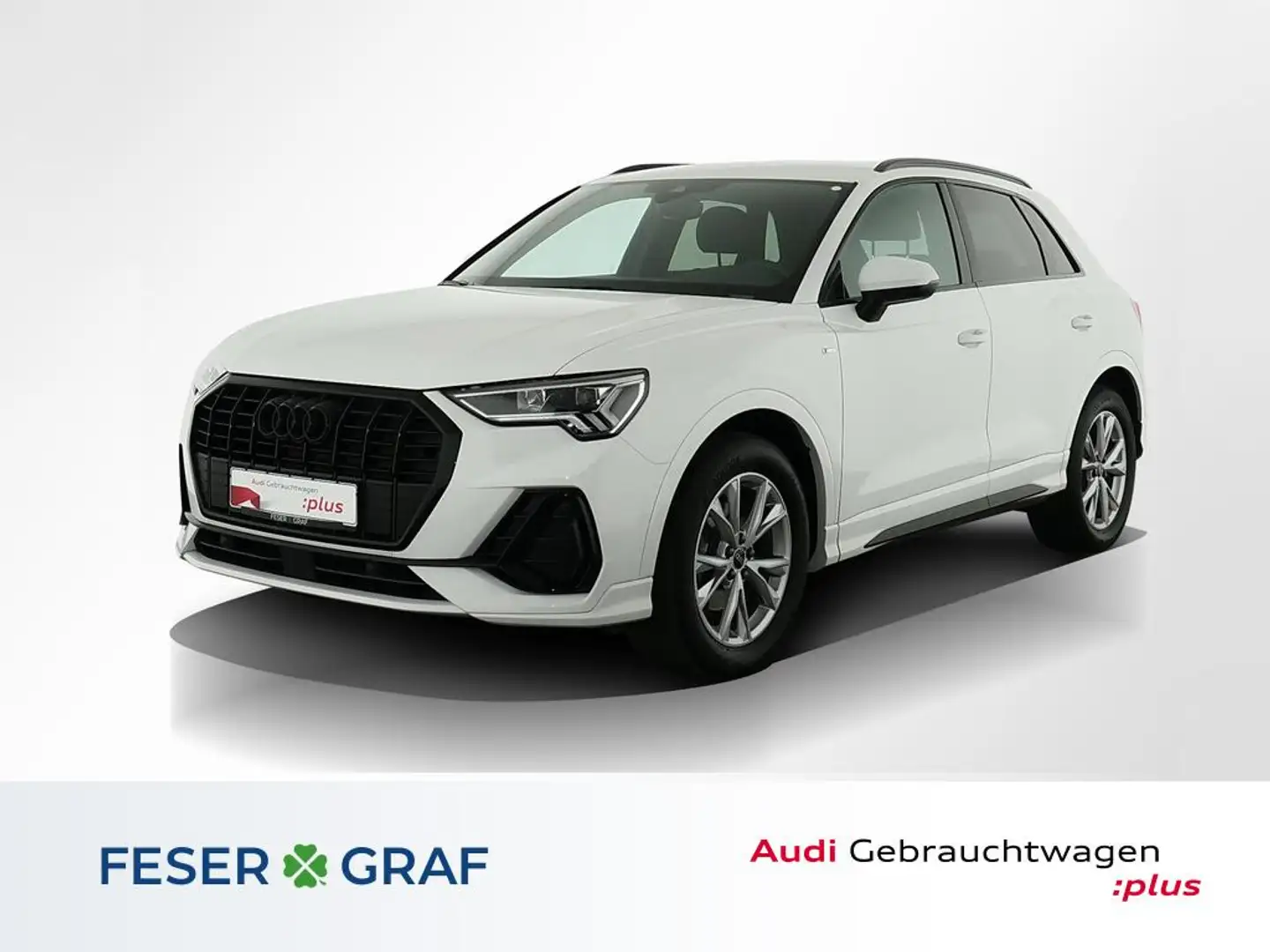 Audi Q3 35 TFSI S tronic S Line Ext LED,Sportsitze,Smartph Weiß - 1