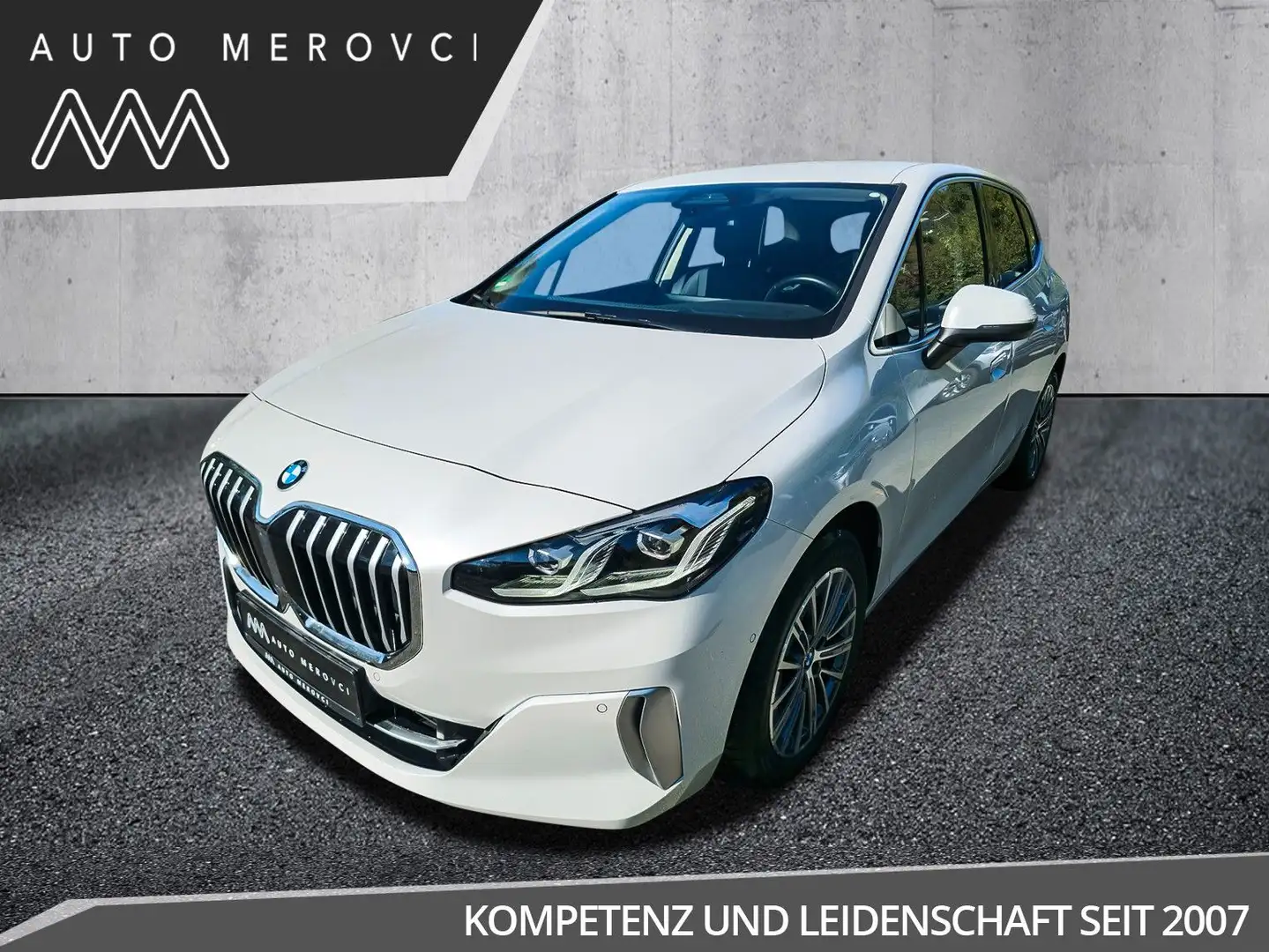 BMW 218 Luxury Line/LED/Vollleder/Cam Weiß - 1