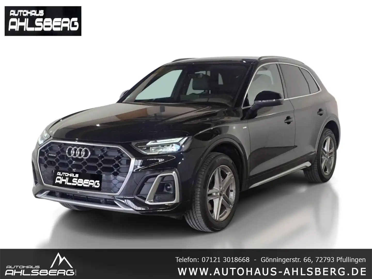 Audi Q5 2.0 TDI S-LINE QUATTRO/ AHK/SHZ/RFK/TEMPO./VIRTUAL Schwarz - 1