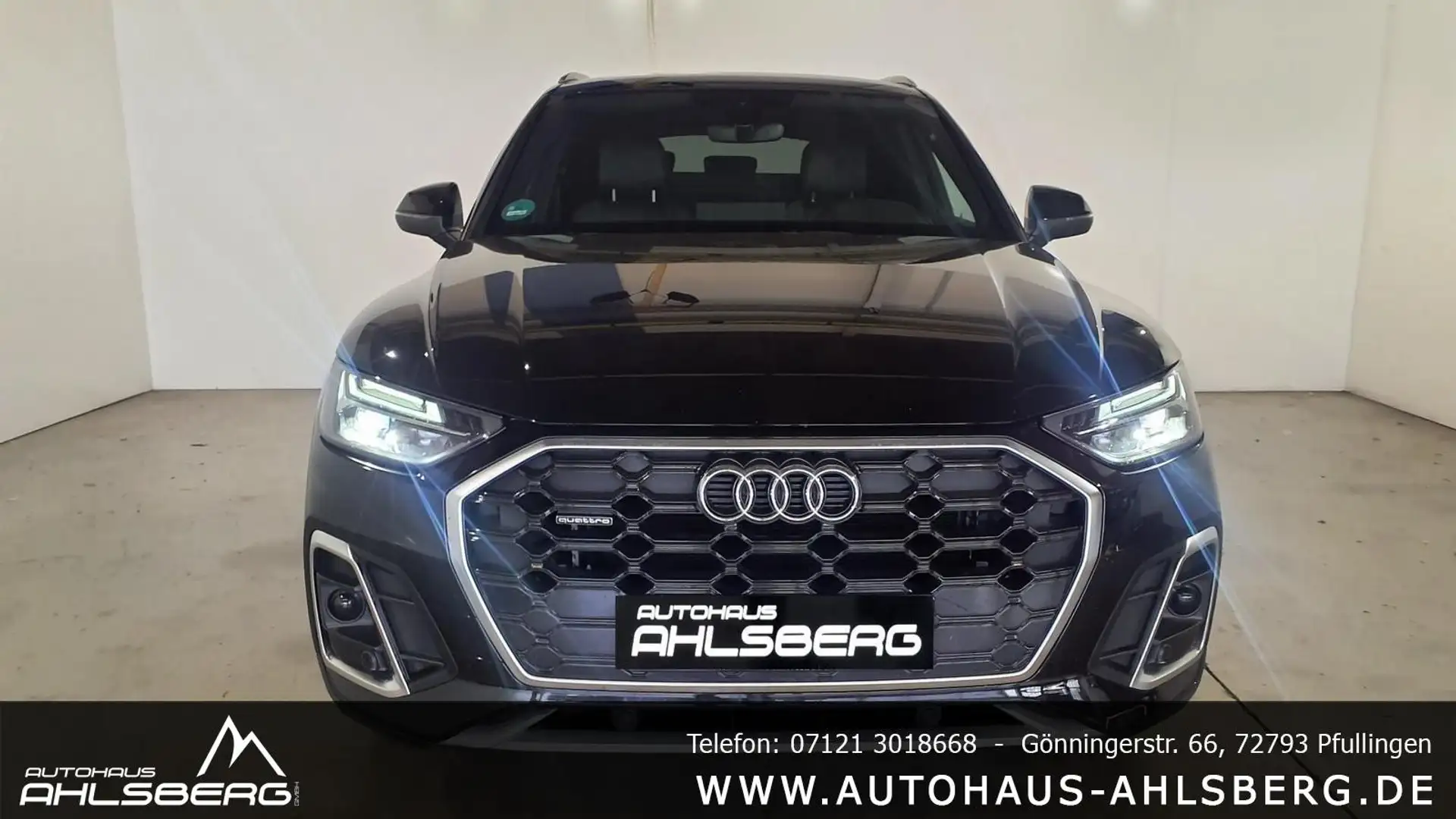 Audi Q5 2.0 TDI S-LINE QUATTRO/ AHK/SHZ/RFK/TEMPO./VIRTUAL Schwarz - 2