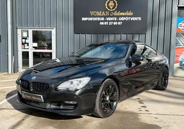 BMW 640 SERIE COUPE F13 640d 313ch full option CarPlay, toit pano, M-sport, actif sourd