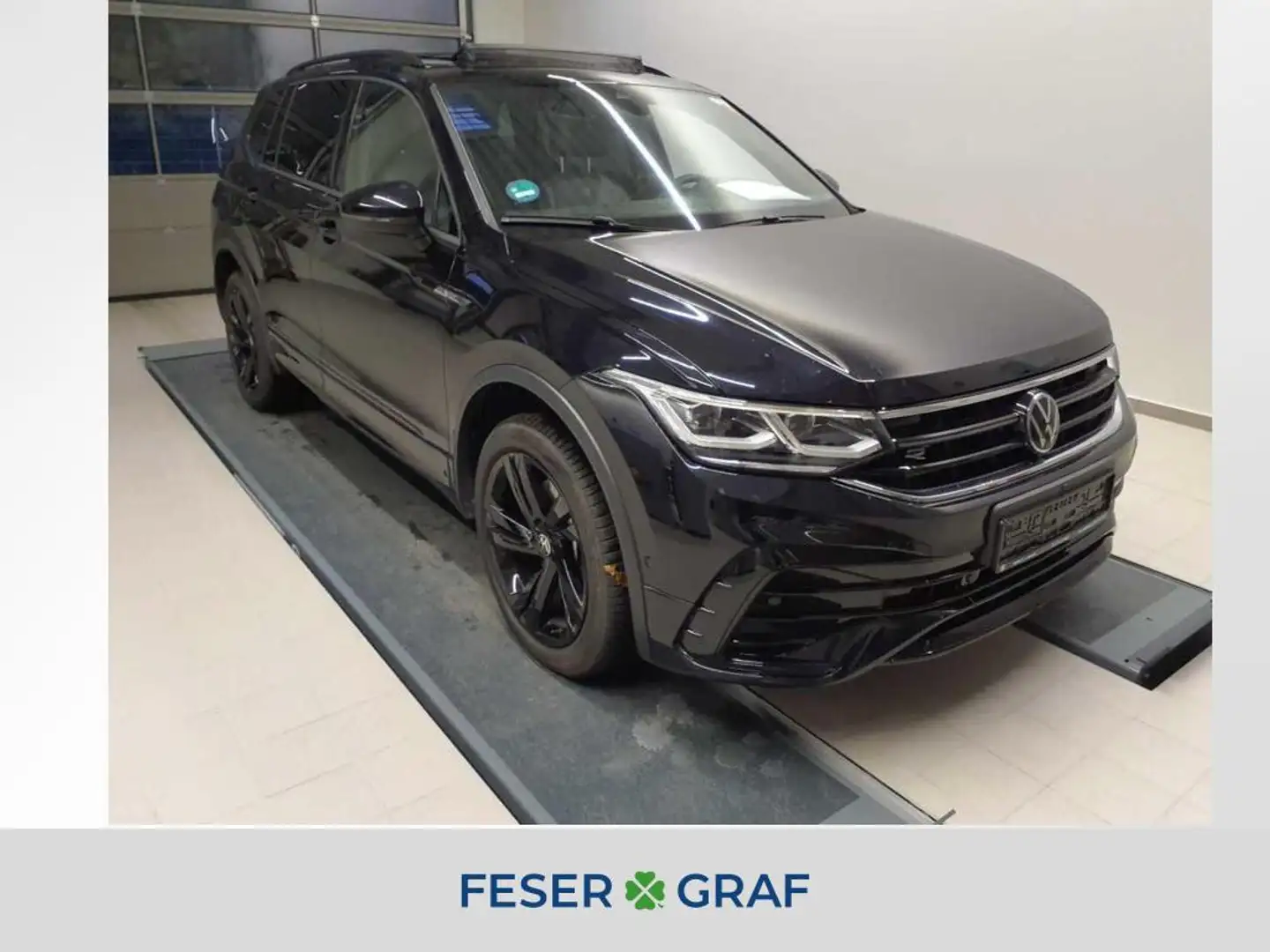 Volkswagen Tiguan Allspace R-Line 2.0 TDI 4MOTION DSG 193PS Schwarz - 1